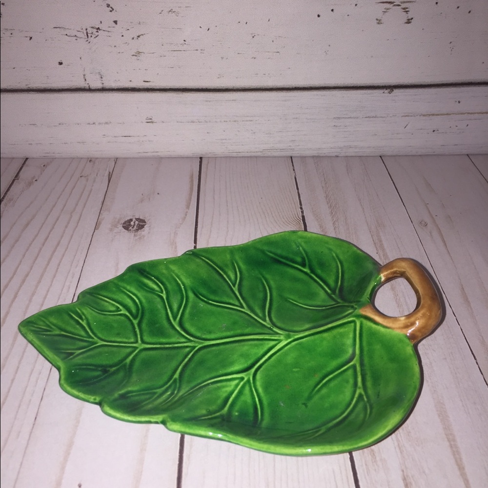 Occupied Japan Leaf dish